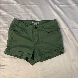 Forever 21 Olive Green Women's Cargo Shorts